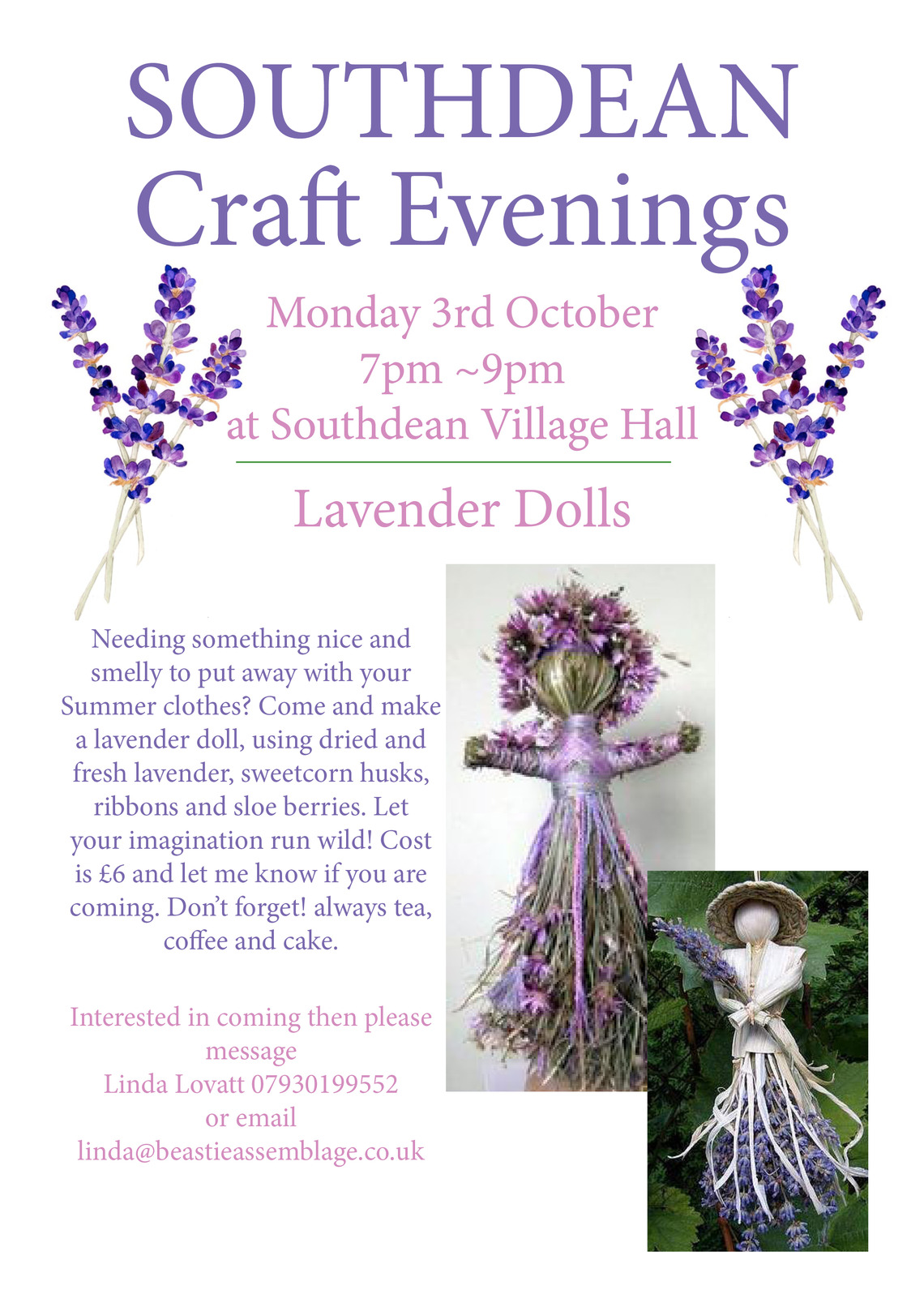 Lavender dolls