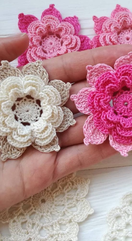 crochet flower