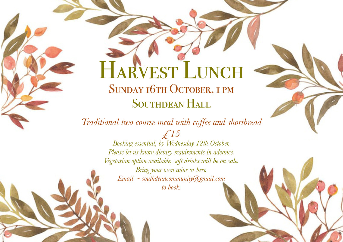 Harvest Lunch Poster